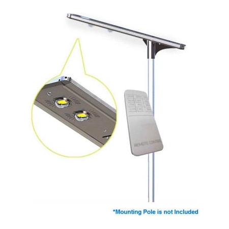 E E Systems Group eLEDing Solar Ultra Power 60W 9600 LM CREE 5000K LED Street Parking Sport Area Light Remote EE870W-SHRC60